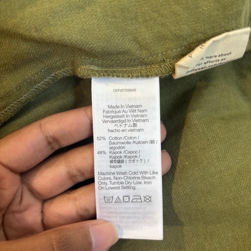 Madewell (Re)sponsible Puff-Sleeve Mini Dress - Picture 9 of 9